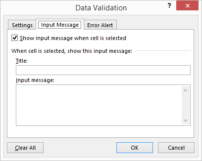 How to get rid of the data validation rules pop-up in Excel